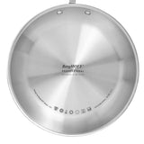 BergHOFF Professional Tri-Ply 18/10 Stainless Steel 10'' Fry Pan