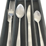 BergHOFF Essentials 20Pc 18/10 Stainless Steel Flatware Set, Taper