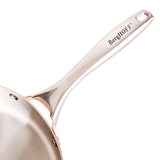 BergHOFF Vintage Tri-Ply Copper 9.5" Deep Skillet, Hammered