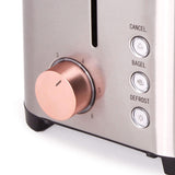 BergHOFF Ouro Gold 2 Slice Stainless Steel Toaster 850W