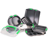 BergHOFF 11Pc Perfect Slice Bakeware Set, Silver & Green