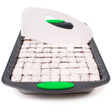 BergHOFF 11Pc Perfect Slice Bakeware Set, Silver & Green