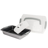 BergHOFF 11Pc Perfect Slice Bakeware Set, Silver