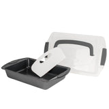 BergHOFF 11Pc Perfect Slice Bakeware Set, Grey
