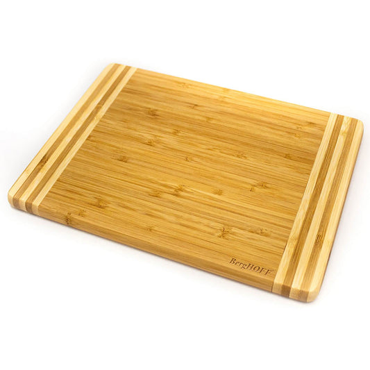 BergHOFF Bamboo Striped Rectangle Cutting Board, 10.6" x 7.7"