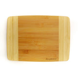 BergHOFF Bamboo 10.6" x 7.7" Rectangle Cutting Board, Two-toned