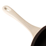 BergHOFF Neo 5pc Cast Iron Oval Dutch Oven Set with 10" Fry Pan, 5qt. & 8qt., Meringue