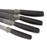 BergHOFF Leo Balance 4Pc Nonstick Stainless Steel Cutlery Set, Recycled Material, Grey
