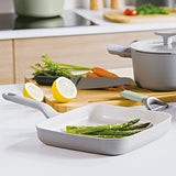 BergHOFF Balance 3Pc Nonstick Ceramic Specialty Cookware Set, Recycled Aluminum, Moonmist