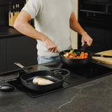 BergHOFF Leo Phantom 3pc Nonstick Ceramic Specialty Cookware Set, Recycled