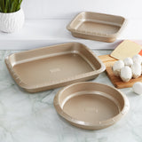 BergHOFF Balance 3Pc Nonstick Carbon Steel Cake Pan Set