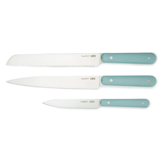 BergHOFF Leo Slate 3Pc Cutlery Set, Stainless Steel Blades