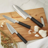 BergHOFF DiNA Codon 3pc Stainless Steel Santoku Set