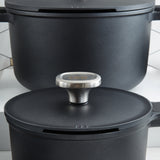 BergHOFF Leo Phantom 8pc Nonstick Ceramic Cookware Set, Recycled