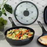BergHOFF Leo Stone+ 4Pc Nonstick Ceramic Cookware Set