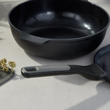 BergHOFF Leo Stone+ 4Pc Nonstick Ceramic Cookware Set