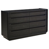 Leandro 4-Piece California King Bedroom Set Burnished Black