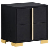 Marceline 4-Piece Eastern King Bedroom Set Black