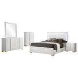 Marceline 5-Piece Queen Bedroom Set White