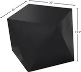 Gemma Contemporary Diamond Shaped End Table - Bold Accent for Modern Living Spaces and Decor