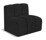 Arc - Boucle Fabric Straight Chair
