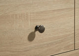 Arielle Bedroom Dresser with Mixed Hardware Light Oak