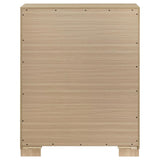 Arielle 4-Drawer Bedroom Chest with Framed Fronts Light Oak