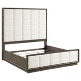 Durango 4-Piece Eastern King Bedroom Set Taupe Oak