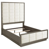 Durango 5-Piece Queen Bedroom Set Taupe Oak