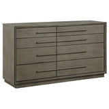 Durango 5-Piece Queen Bedroom Set Taupe Oak