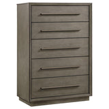 Durango 5-Piece Queen Bedroom Set Taupe Oak