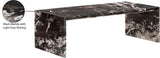 Canova Coffee Table - Handcrafted Genuine Marble with Elegant Design for a Chic Living Room Refresh