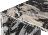 Canova End Table - Handcrafted Genuine Marble with Elegant Design for Contemporary Living Spaces