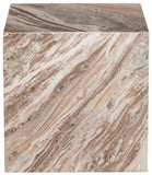 Canova End Table - Handcrafted Genuine Marble with Elegant Design for Contemporary Living Spaces
