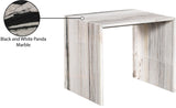 Canova End Table - Handcrafted Genuine Marble with Elegant Design for Contemporary Living Spaces