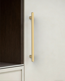 DESIGN2244 Rectangle Cabinet Pulls – Champagne Bronze Drawer Handles for Bathroom & Kitchen Cabinets