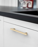 DESIGN2244 Rectangle Cabinet Pulls – Champagne Bronze Drawer Handles for Bathroom & Kitchen Cabinets