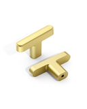 DESIGN2244 Champagne Bronze Cabinet Knobs | Rectangle Drawer Pulls for Kitchen&Bathroom