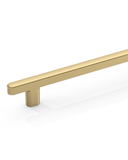 DESIGN2244 Rectangle Cabinet Pulls – Champagne Bronze Drawer Handles for Bathroom & Kitchen Cabinets