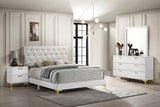 Kendall 5-Piece California King Bedroom Set White