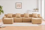 ROMA 148" 4-Seater Sofa with 2 Ottomans
