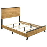 Kaywood 4-piece Eastern King Bedroom Set Natural Pine