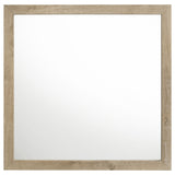 Oakglen Dresser Mirror Weathered Oak