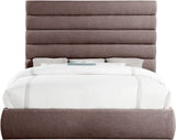 Adam - Linen Fabric Bed With 70.5" Headboard