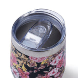Blue Stallion Floral Bouquet Wine Tumbler 10oz