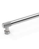 DESIGN4518 Brushed Gold Cabinet Pulls | Accent Knurled Handles for Modern Luxury Kitchens, 3-3/4"