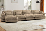 CLOUDIES 173" 4 Seater Sofa with 1 Ottoman