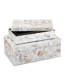 Uma Mother of Pearl Box Set of 2