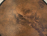 Copper Top & Iron Base Cocktail Table | Blackburn Luxury Occasional