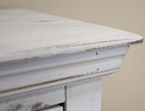 4 Door Console - Rustic Capri Hand-Distressed Wood Furniture